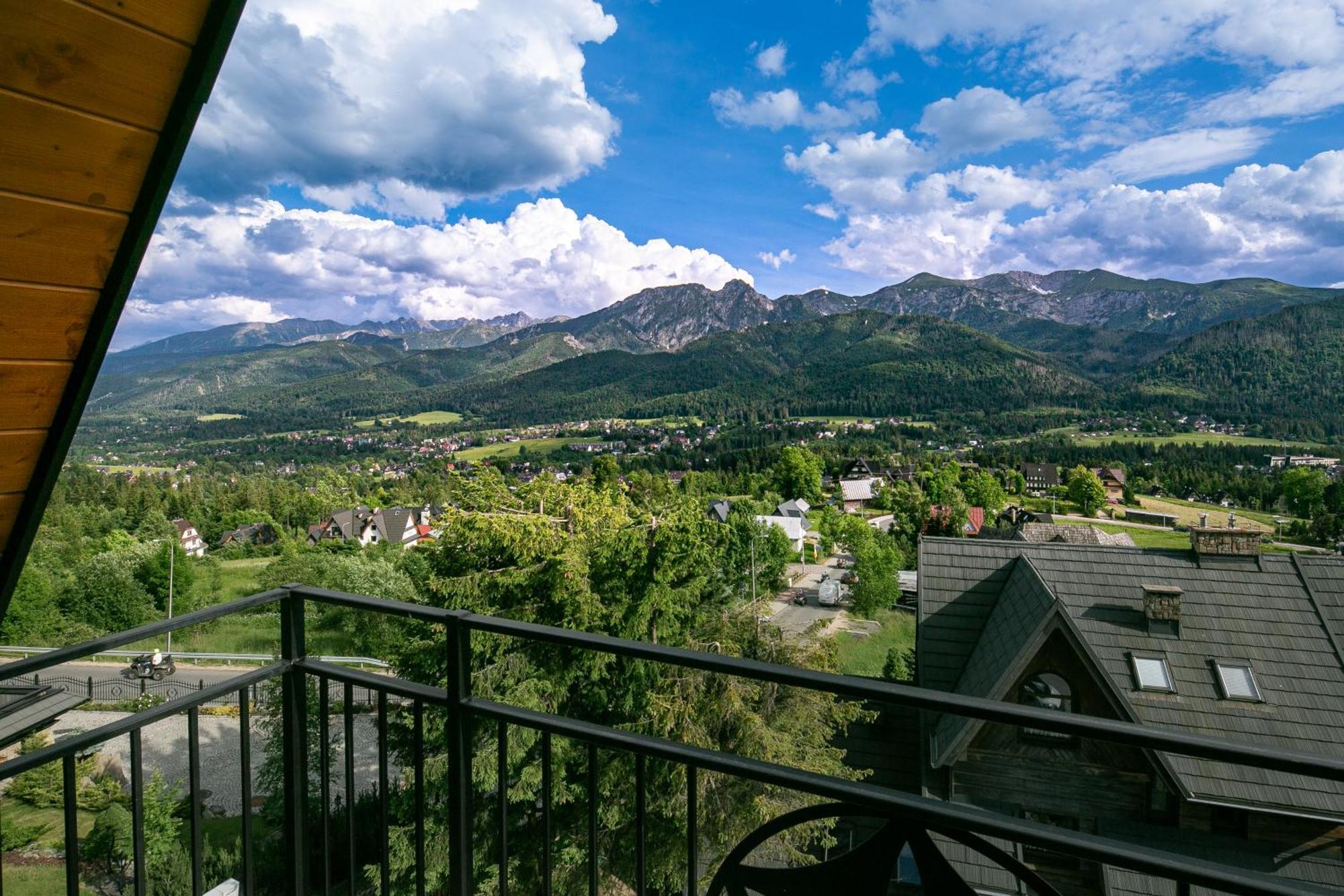 Apartamenty Widokowka Sauna Widok Na Panorame Tatr コシチェリスコ エクステリア 写真