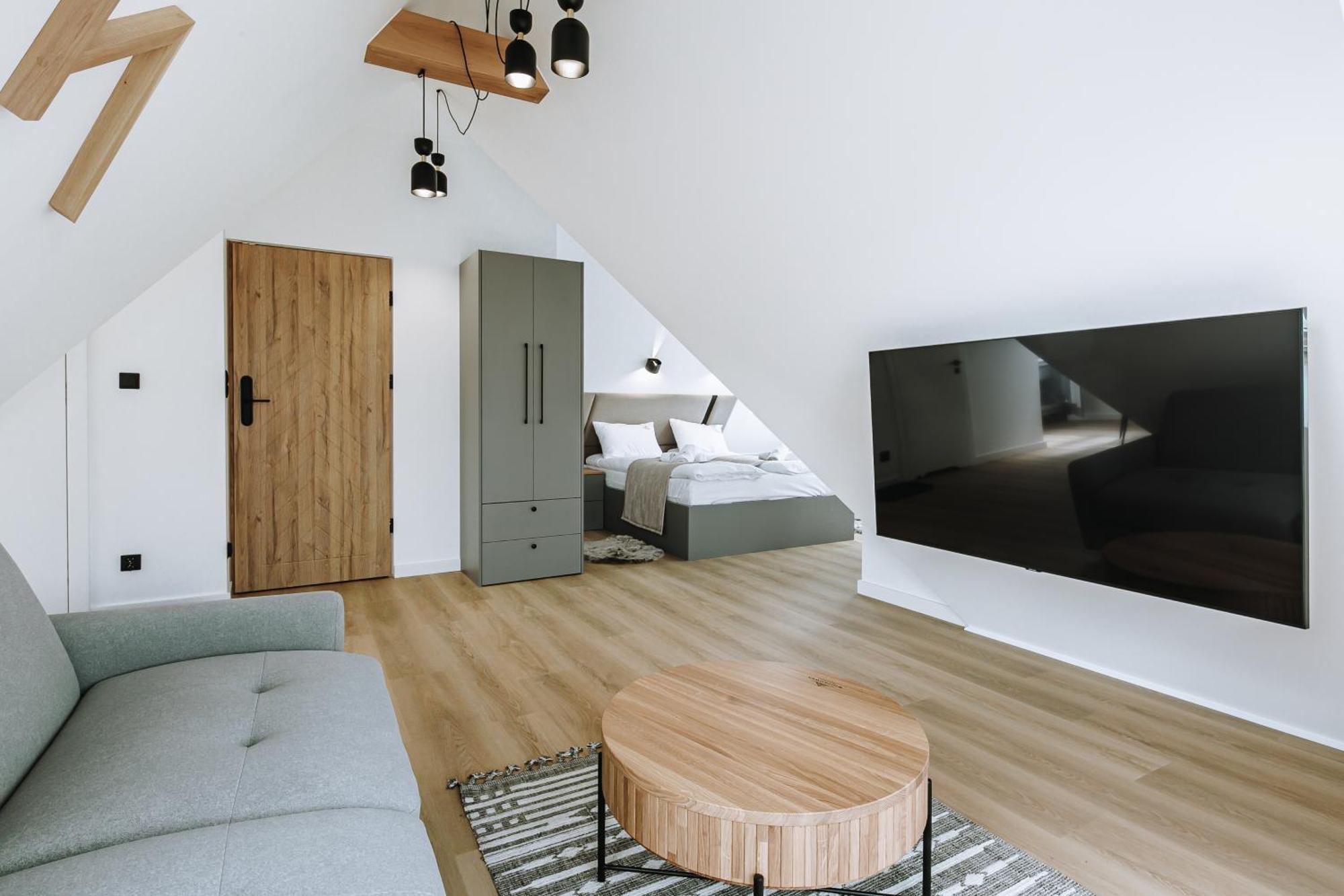 Apartamenty Widokowka Sauna Widok Na Panorame Tatr コシチェリスコ エクステリア 写真