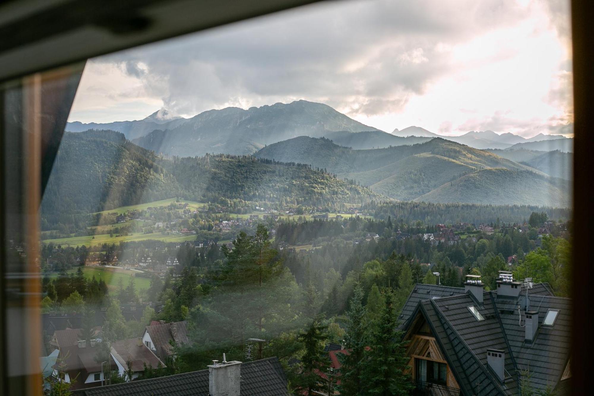 Apartamenty Widokowka Sauna Widok Na Panorame Tatr コシチェリスコ エクステリア 写真