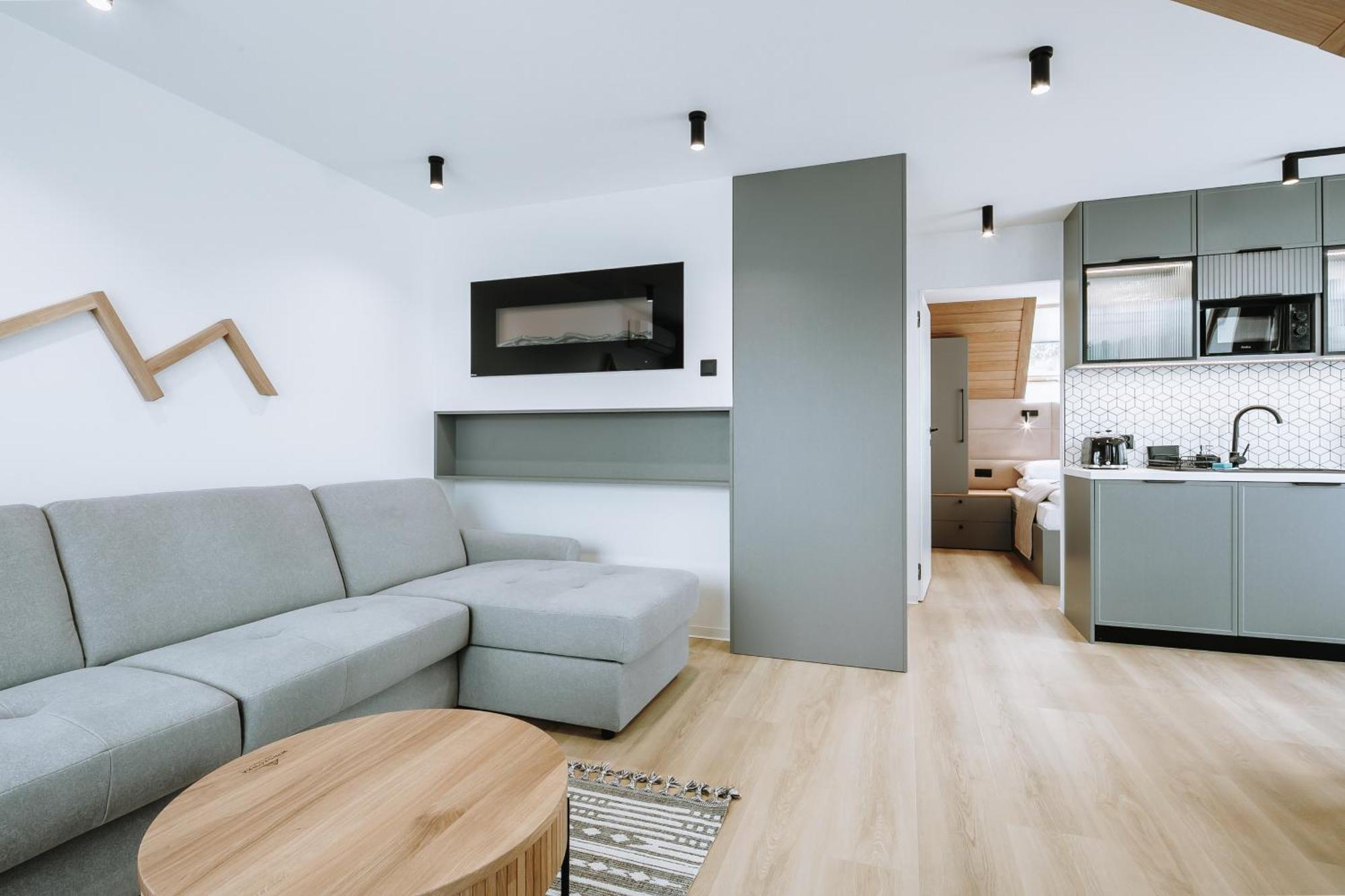 Apartamenty Widokowka Sauna Widok Na Panorame Tatr コシチェリスコ エクステリア 写真