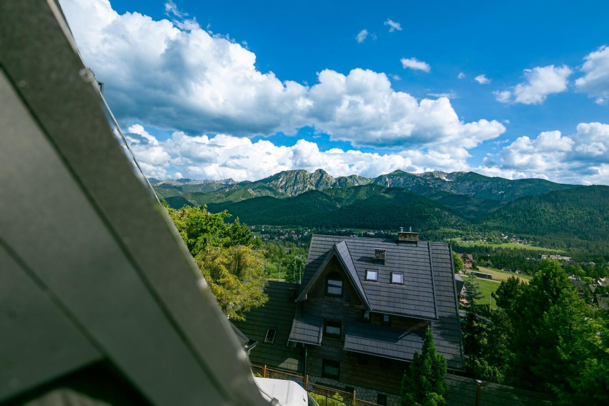 Apartamenty Widokowka Sauna Widok Na Panorame Tatr コシチェリスコ エクステリア 写真