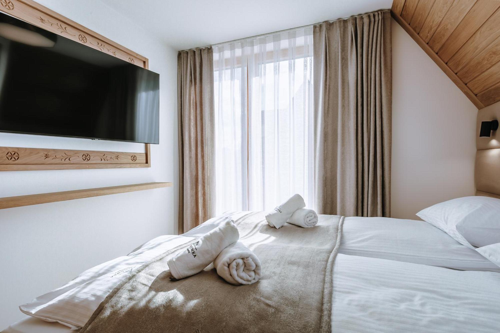 Apartamenty Widokowka Sauna Widok Na Panorame Tatr コシチェリスコ エクステリア 写真