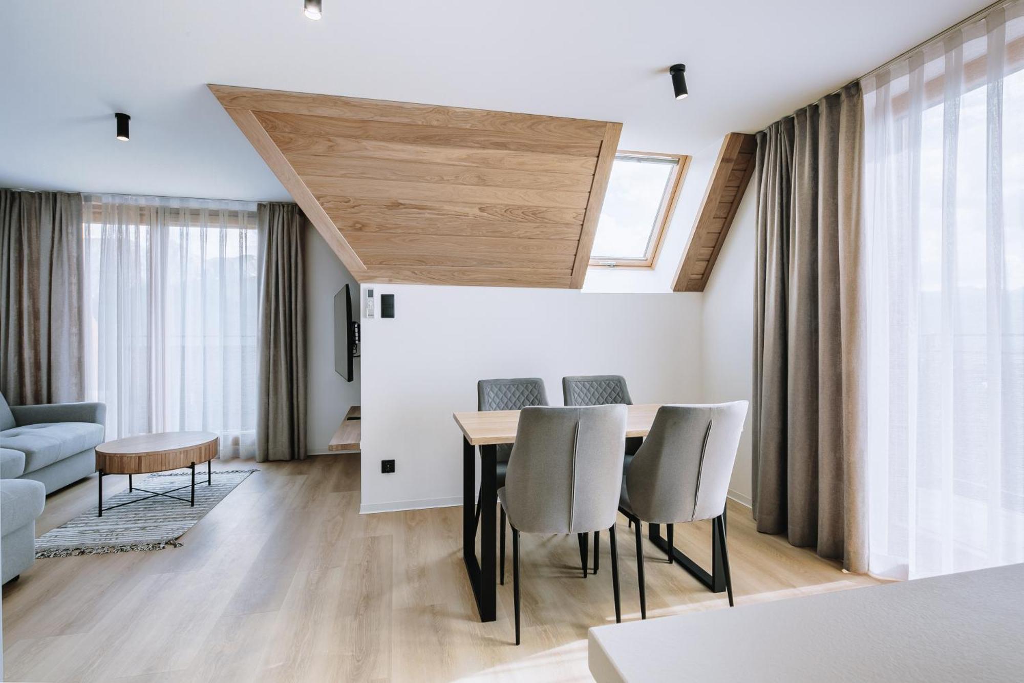 Apartamenty Widokowka Sauna Widok Na Panorame Tatr コシチェリスコ エクステリア 写真