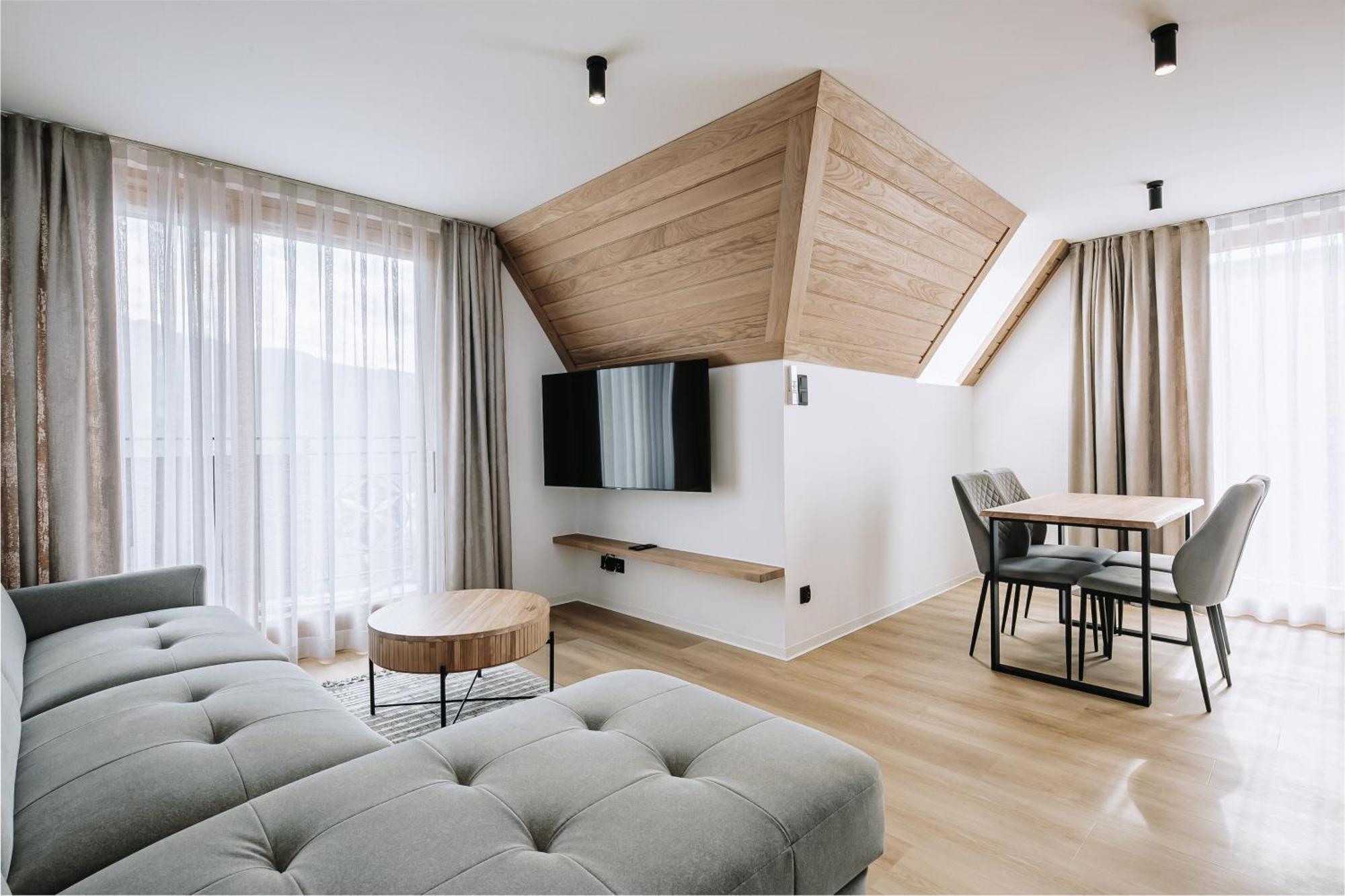 Apartamenty Widokowka Sauna Widok Na Panorame Tatr コシチェリスコ エクステリア 写真