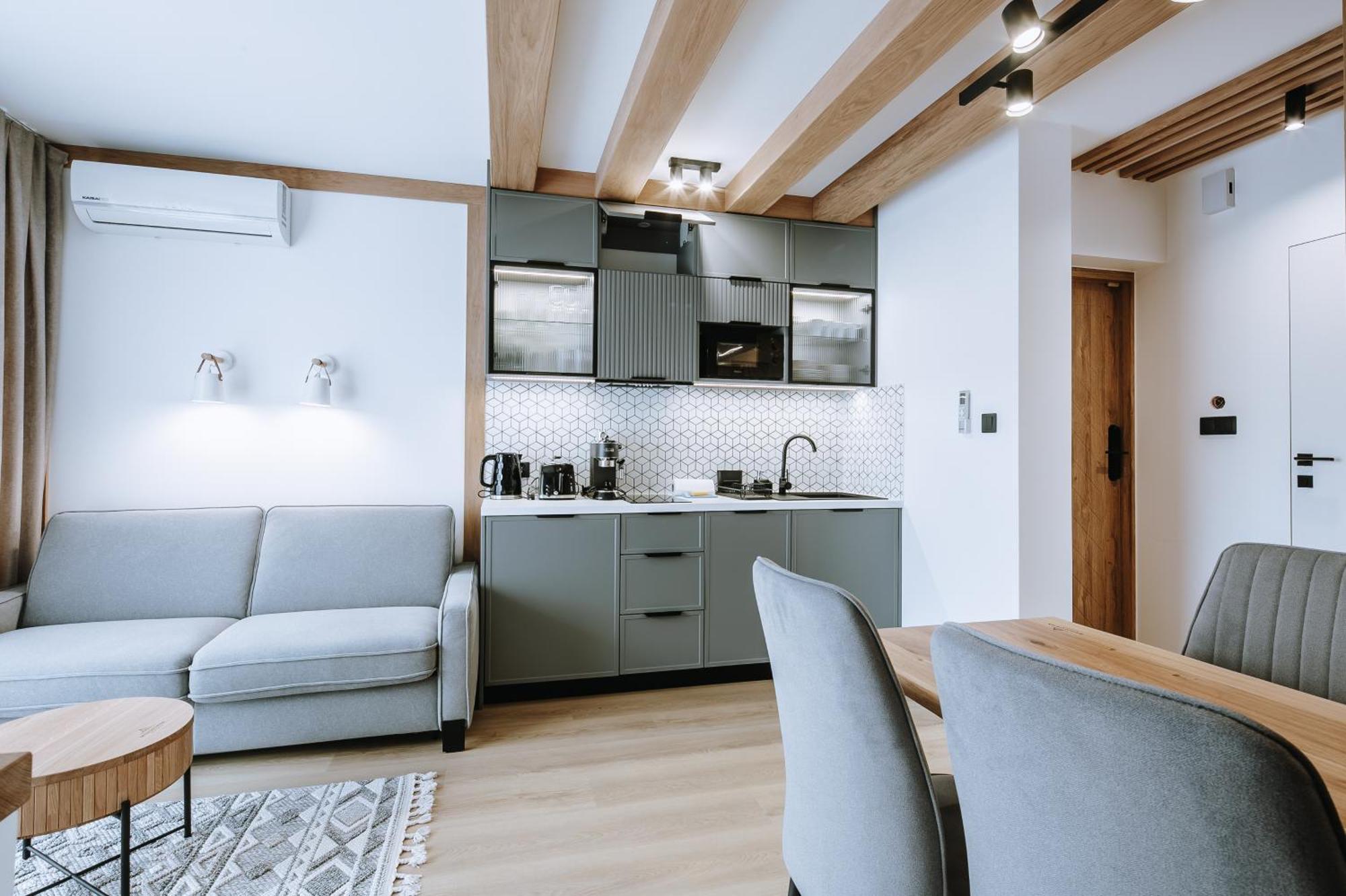 Apartamenty Widokowka Sauna Widok Na Panorame Tatr コシチェリスコ エクステリア 写真