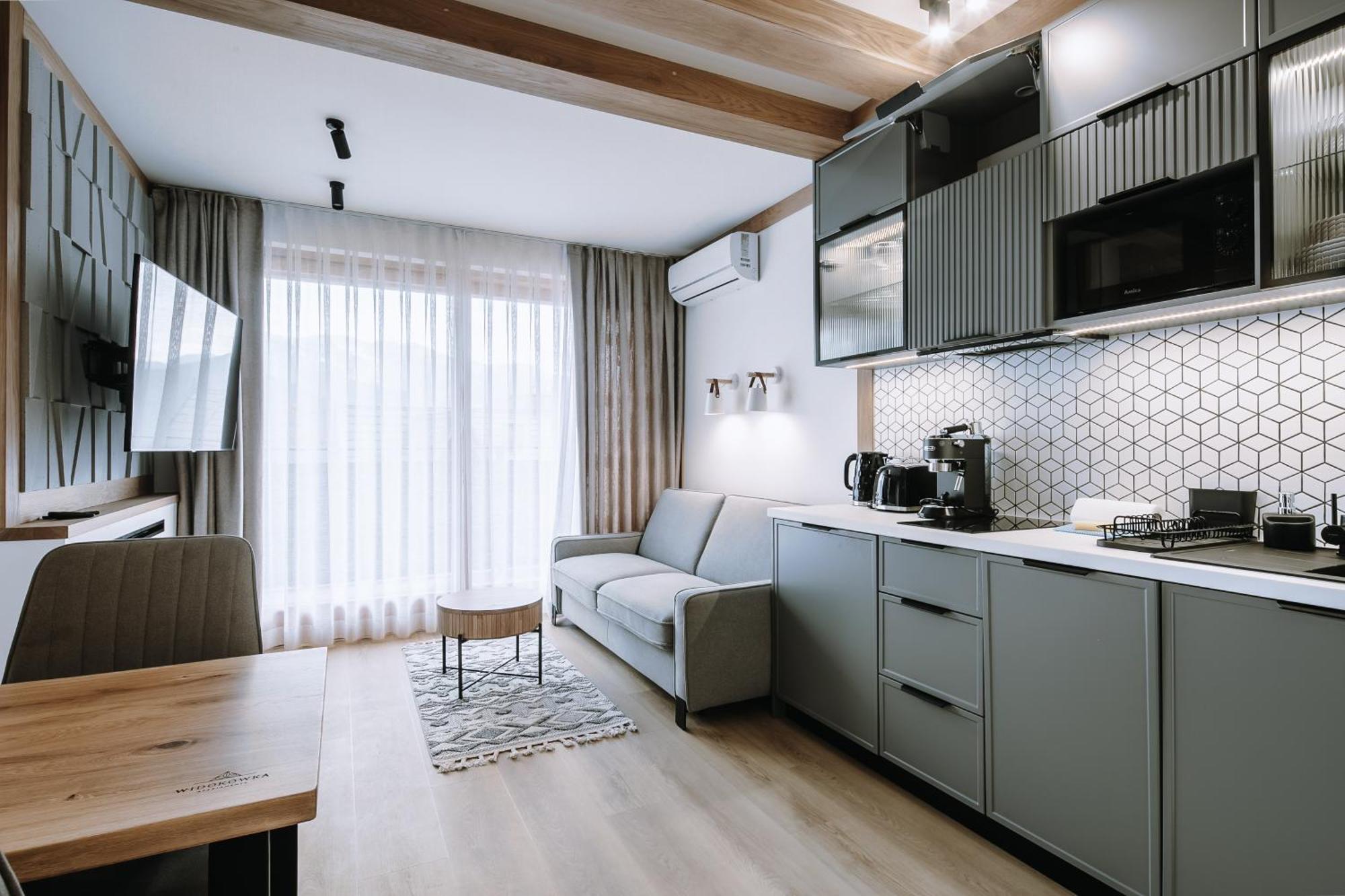 Apartamenty Widokowka Sauna Widok Na Panorame Tatr コシチェリスコ エクステリア 写真