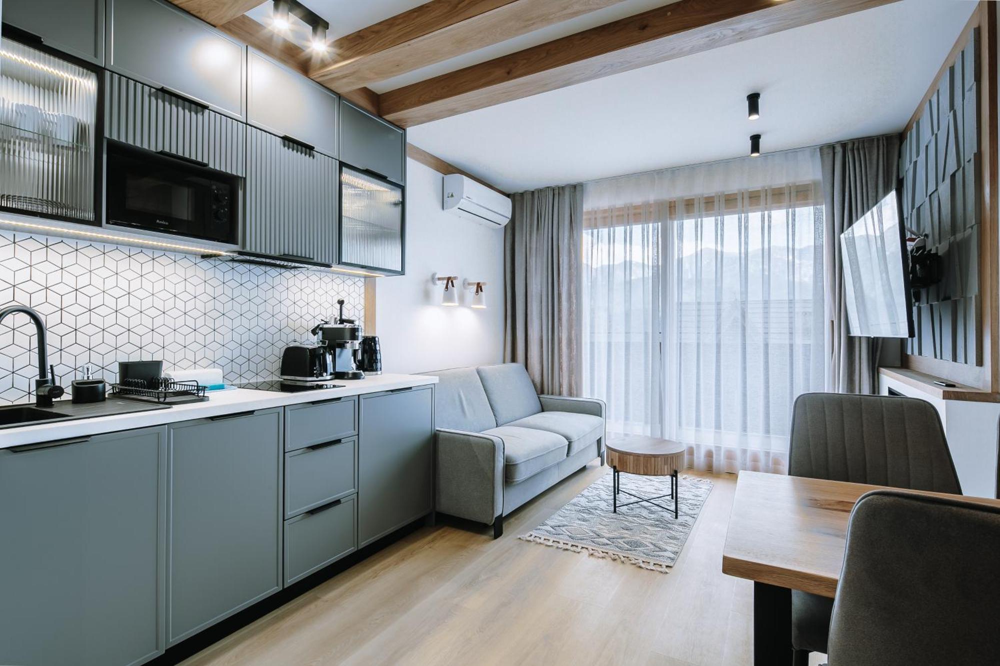 Apartamenty Widokowka Sauna Widok Na Panorame Tatr コシチェリスコ エクステリア 写真