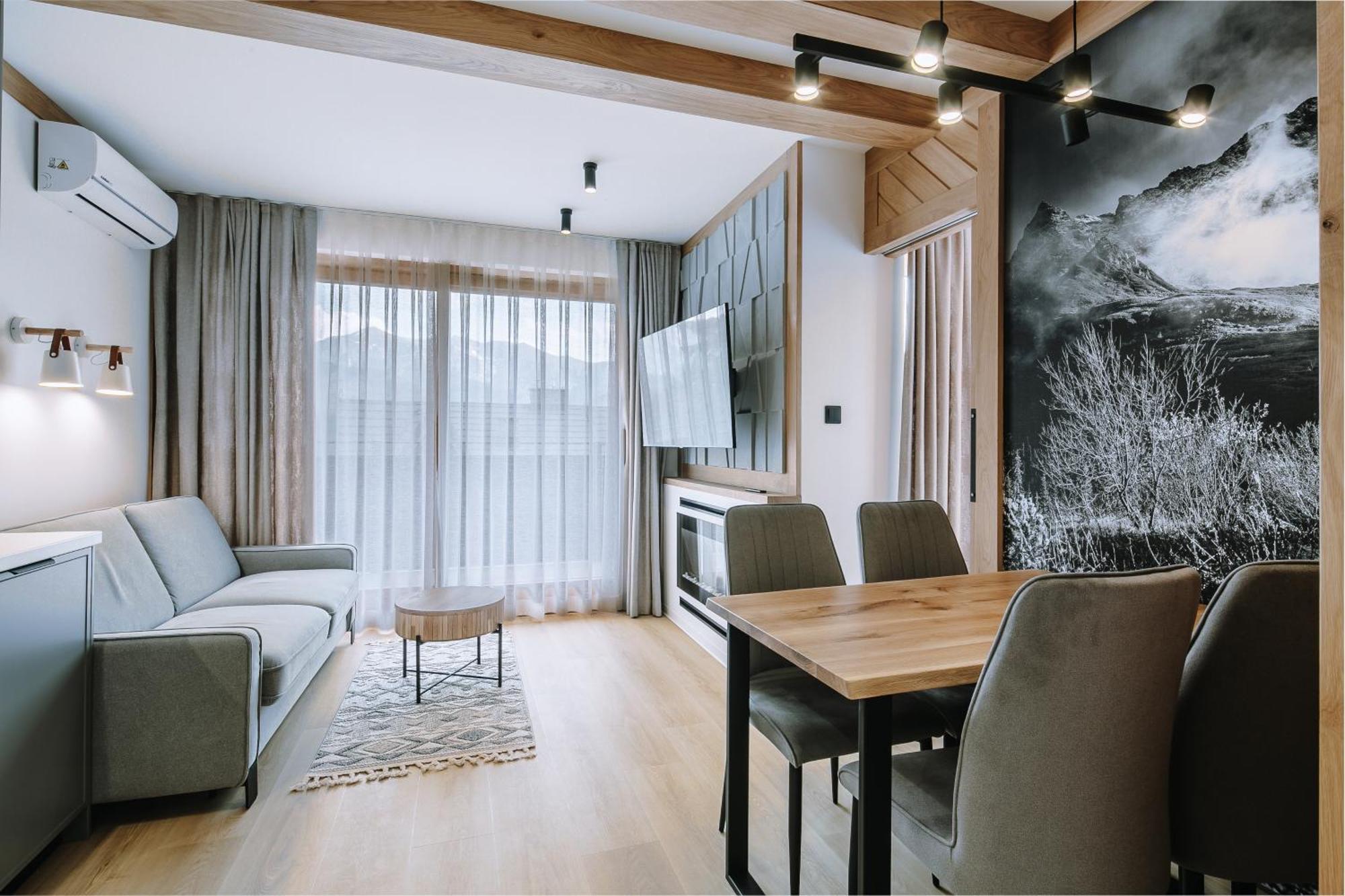 Apartamenty Widokowka Sauna Widok Na Panorame Tatr コシチェリスコ エクステリア 写真