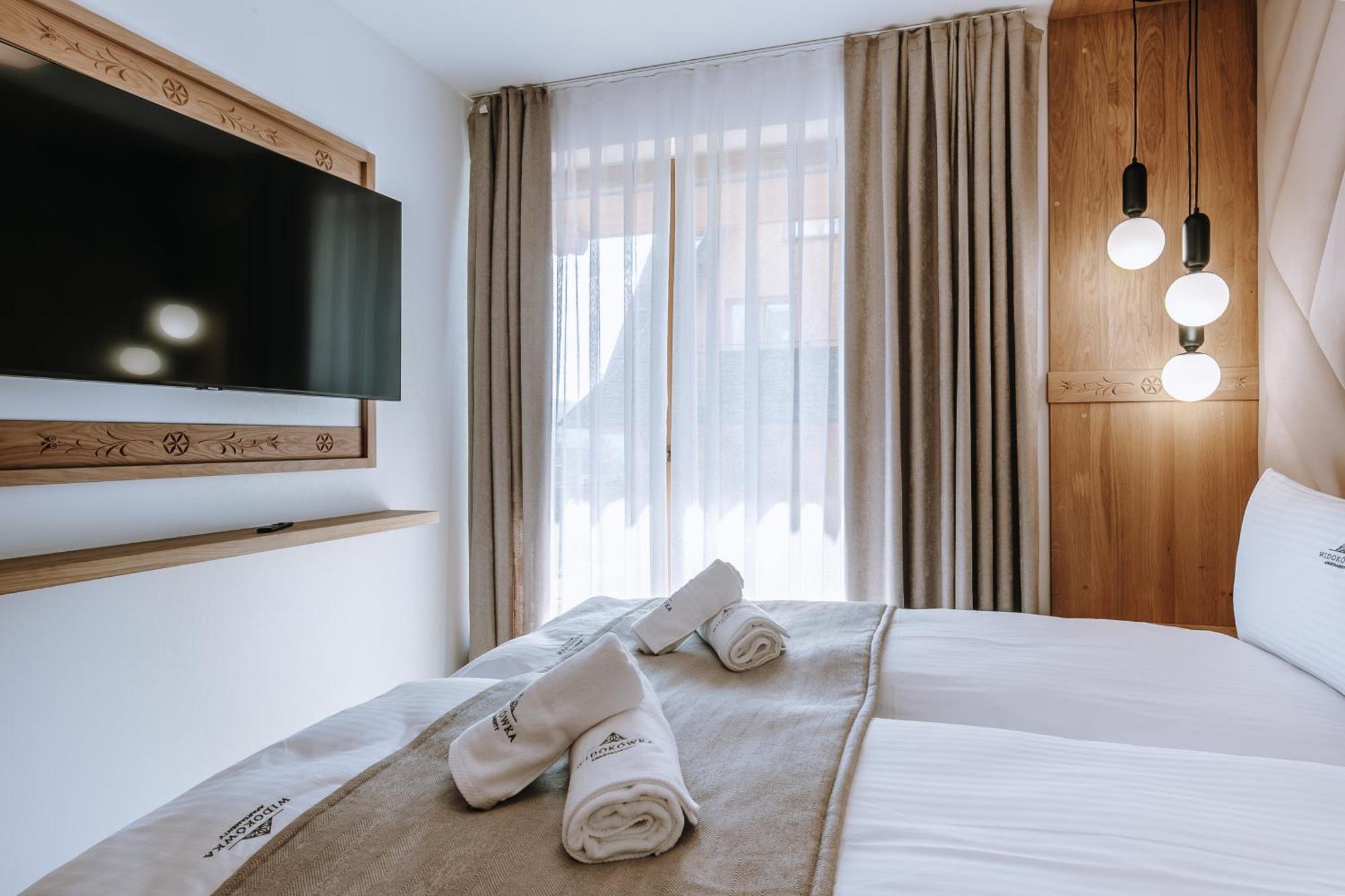 Apartamenty Widokowka Sauna Widok Na Panorame Tatr コシチェリスコ エクステリア 写真